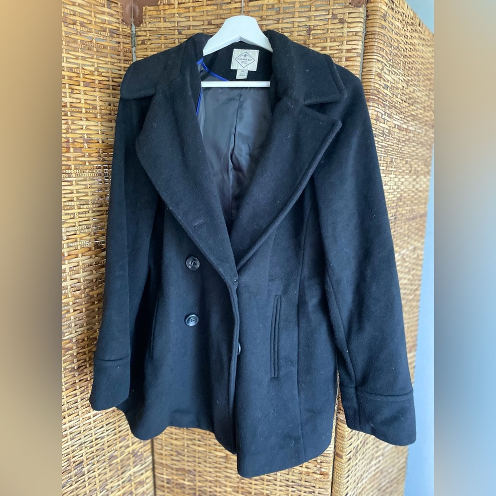 St. John’s Bay XL black pea coat